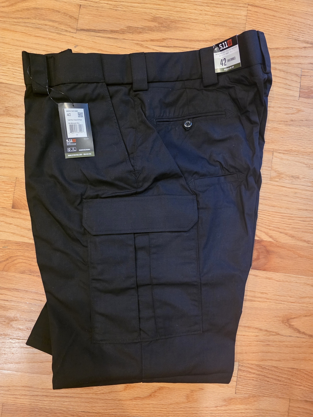 5.11 Tactical Black Men's Cargo Pants with Utility Pocket